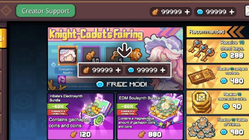Tính Năng Nổi Bật Của Soul Knight Hack