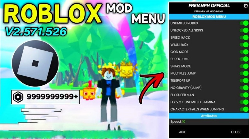 Phiên Bản HackRoblox Mod Apk v2.698.941 Có Nhiều Tính Năng Nổi Bật
