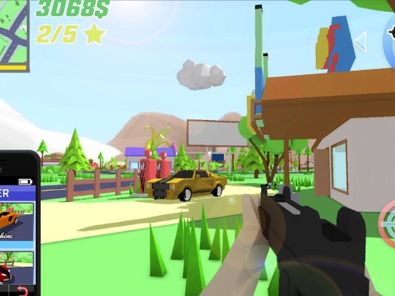 Tải Hack Dude Theft Wars (Tiền, Bất tử, Menu) v0.9.0.9e2 Bất Tử Trong Dude Theft Wars