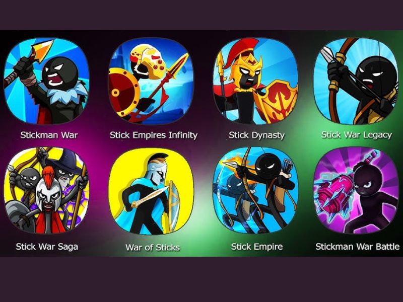 Tải Stick War Legacy Hack (Mod 99999999 Kim Cương) v2023.5.1309 Chiến binh đa dạng trong Stick War Legacy Hack