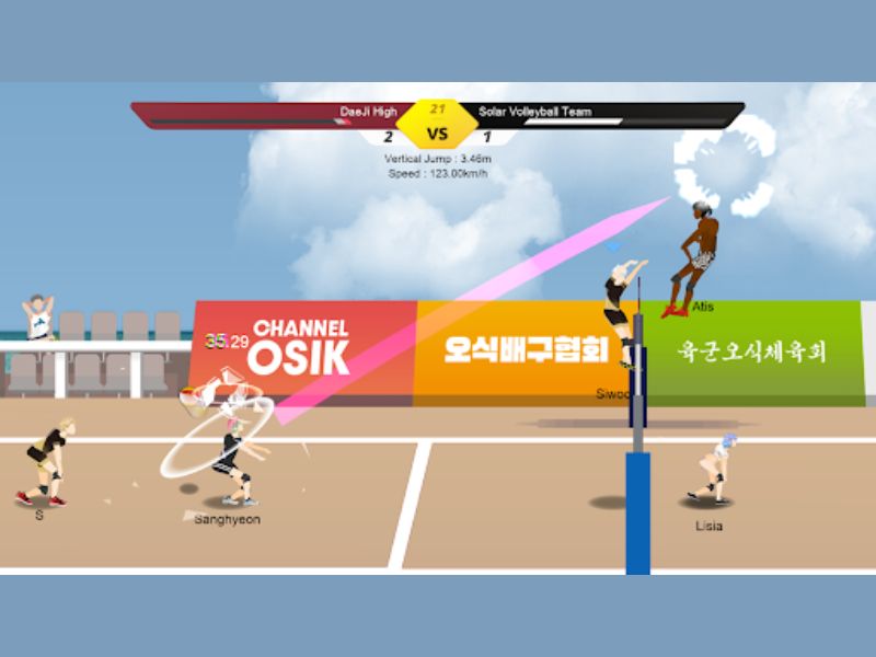 Tải The Spike Mod Full Cầu Thủ, Vô Hạn Tiền v6.0.3 Lối chơi trong The Spike Mod Full Cầu Thủ