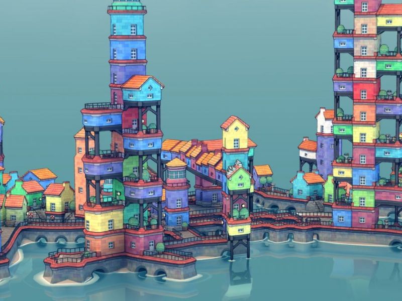 Tải Townscaper Apk v1.20 Mới Nhất Cho Android Lối chơi tự do trong Townscaper APK