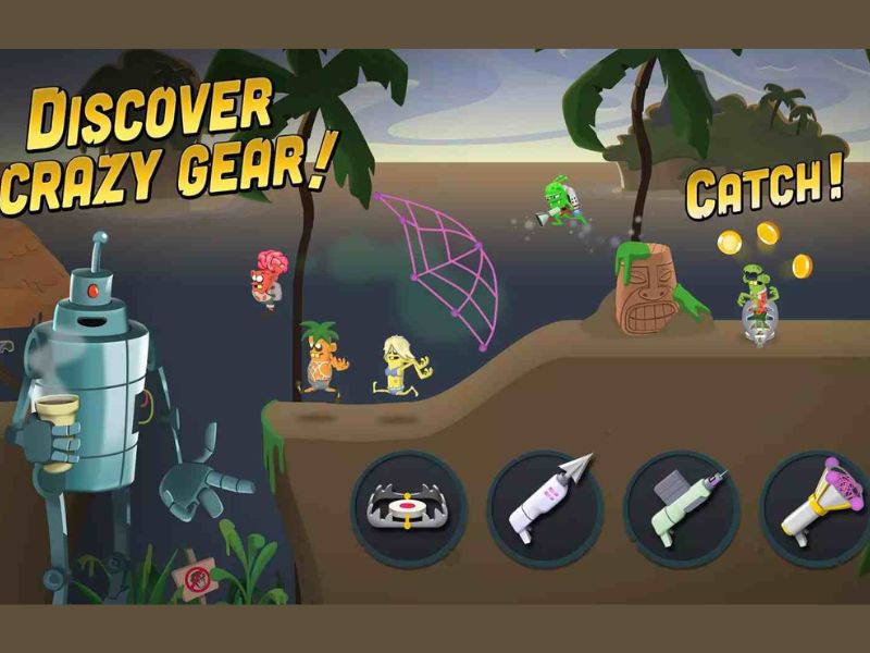 Nhiều Trang Bị Và Vũ Khí Đa Dạng Trong Zombie Catchers Hack