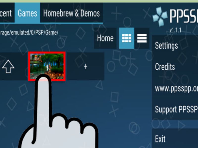 PPSSPP Gold APK Hỗ Trợ Tải Game PSP Trực Tiếp