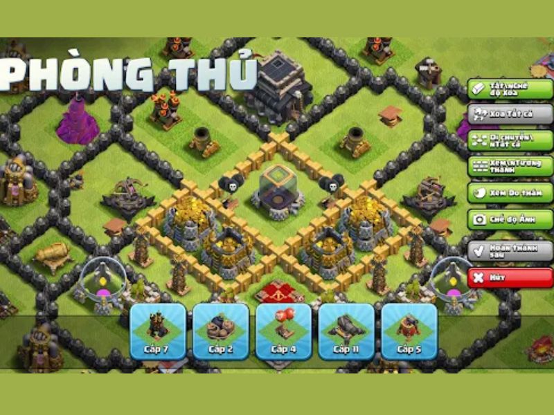 Tải Clash Of Clans Hack (Vô Hạn Tiền,Vàng) v17.360.32 Tấn Công Và Phòng Thủ Trong Clash of Clans Hack