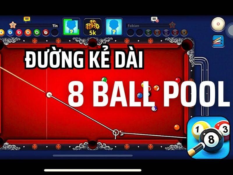Tải Hack 8 Ball Pool (Mod Menu, Đường Kẻ Dài, Vô Hạn Tiền) v56.12.0 Tính năng Đường Kẻ Dài trong Hack 8 Ball Pool
