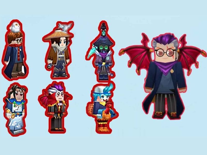 Tải Hack Blockman Go (Vô Hạn Tiền, Kim Cương) v2.120.2 Mới Nhất Tùy Biến Nhân Vật Trong Hack Blockman Go
