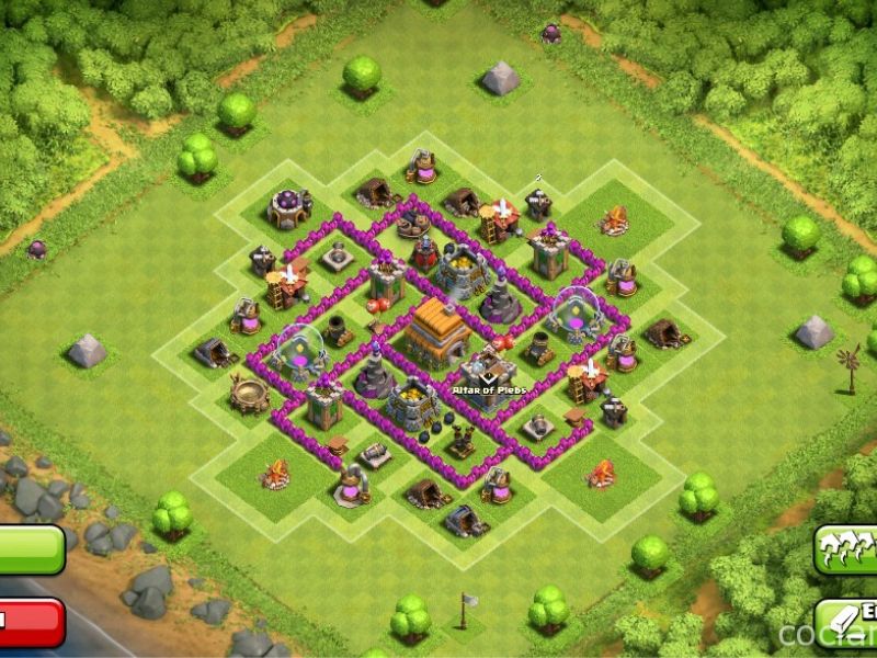Tải Clash Of Clans Hack (Vô Hạn Tiền,Vàng) v17.360.32 Xây Dựng Và Phát Triển Làng Trong Clash of Clans Hack