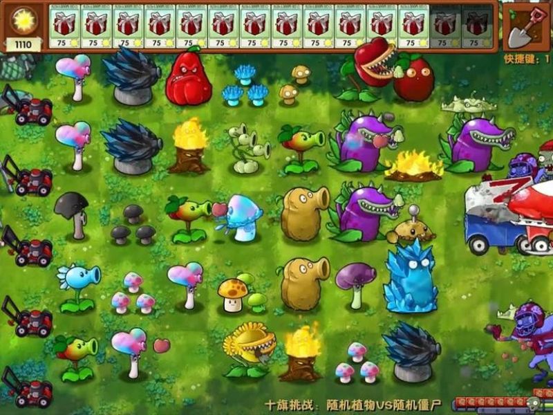 Hệ Thống Cây Trồng Fusion Trong PVZ Fusion Hack