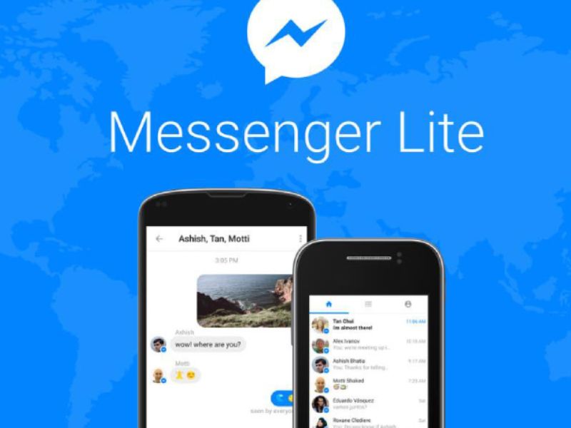 Liên hệ với bất kỳ ai trong Messenger Lite APK