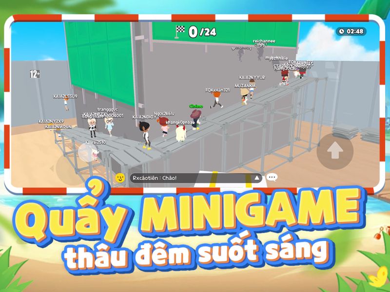 minigame vui nhộn trong Play Together