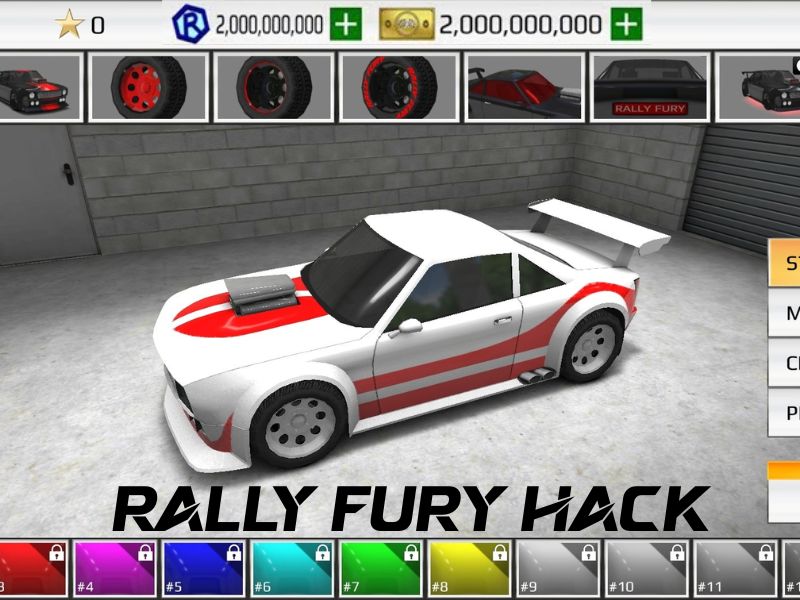 Những Tính Năng Nổi Bật Của Phiên Bản Rally Fury Hack