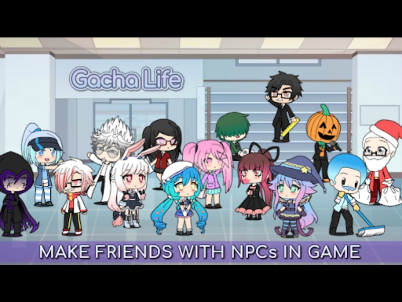 Tải Gacha Life Mod APK (Vô Hạn Tiền, Nhân Vật) v1.1.14 Chế độ chơi nhập vai độc đáo trong Gacha Life Mod