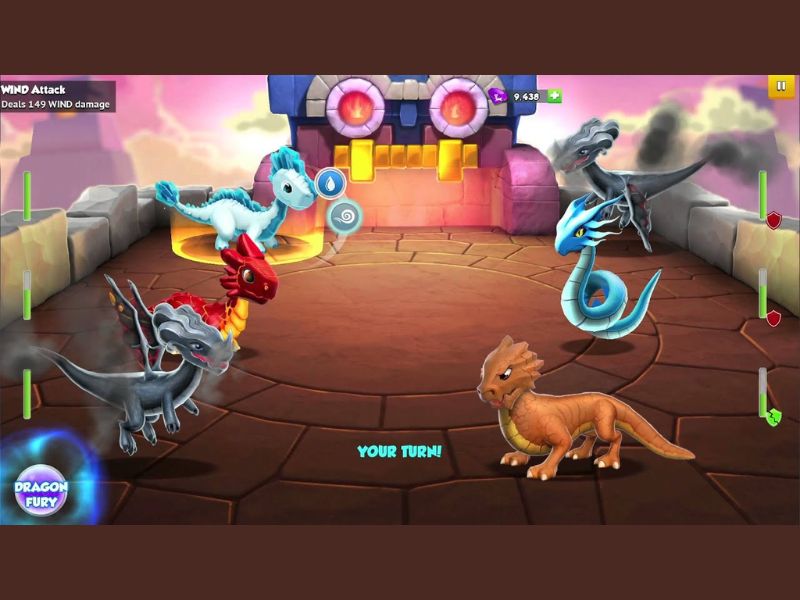 Tải Dragon Mania Legends Hack (MOD Full Kim Cương, Tiền) v8.8.2c Đồ họa 3D chân thực trong Dragon Mania Legends Hack