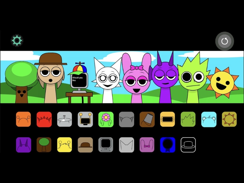 Incredibox Sprunki Phase 1 trong Incredibox Sprunki Mod 