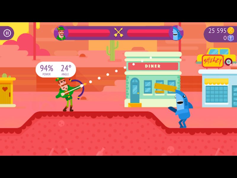 Tải Bowmasters Mod APK (Full Nhân Vật, Tiền, Kim Cương, One Hit) v9.5.6 Lối Chơi Đơn Giản, Hấp Dẫn trong Hack Bowmasters Mod APK