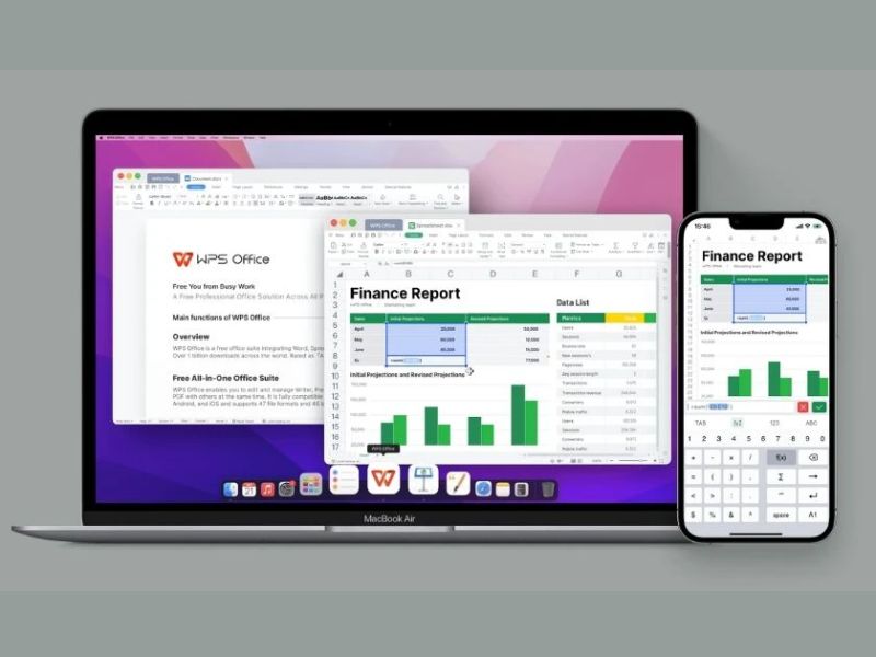 Tải WPS Office APK MOD (Mở Khóa Premium) v18.22 Cho Android WPS Office APK hỗ trợ chia sẻ tài liệu nhanh chóng
