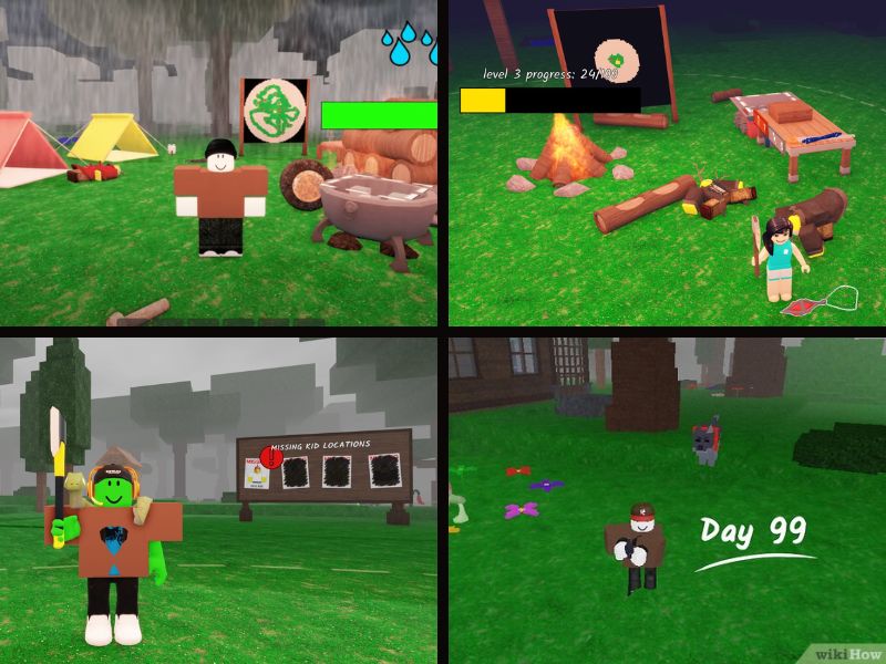 Tải Hack 99 Night In The Forest APK + Script (Auto Win, Kill Aura) v2.697 Lối Chơi Sinh Tồn Đầy Thử Thách trong Hack 99 Night In The Forest