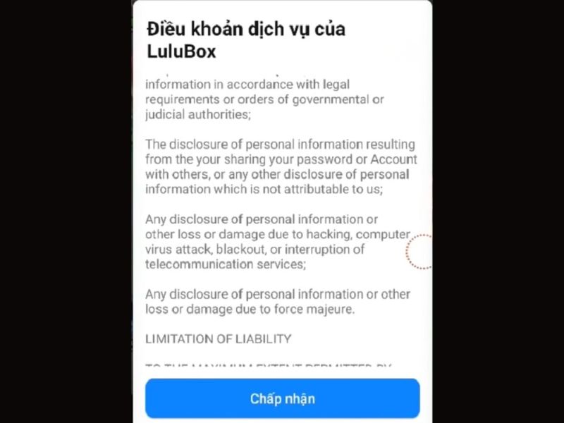 Tải Luluboxpro APK v6.22.0 Mới Nhất Cho Android Nhấn chấp nhận
