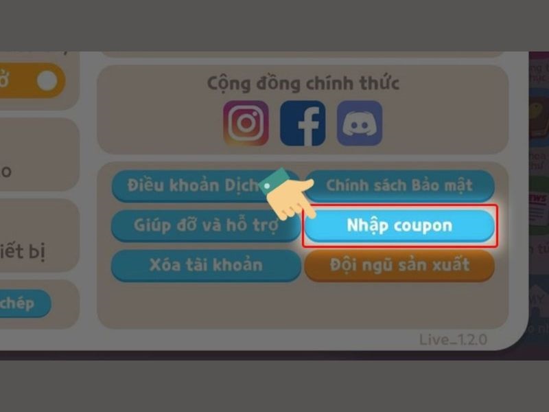 nhap code play together 7