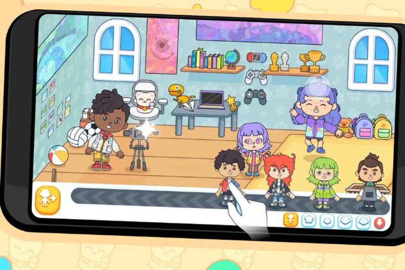 Toca Boca World có hàng trăm nhân vật với ngoại hình dễ thương