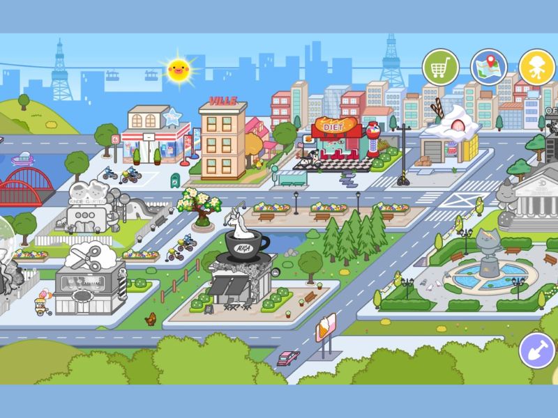 Tải Miga World Mod APK (Full Nội Thất, Nhân Vật, MAP) v1.91 Xây dựng thế giới của riêng bạn trong Miga World Mod APK