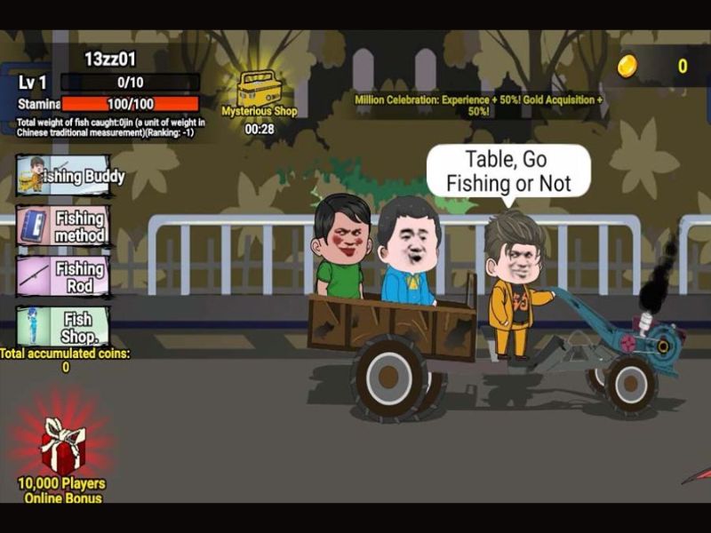 Đồ họa và âm thanh sống động trong Câu Cá Vạn Cân APK