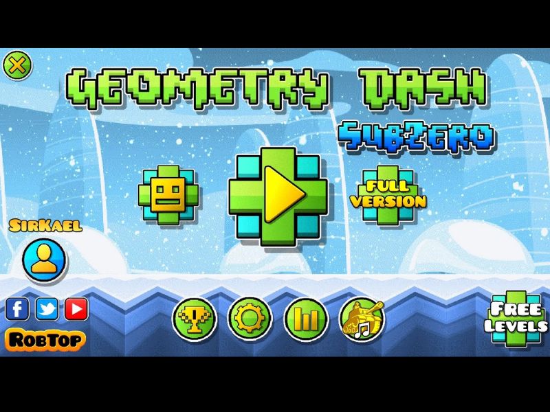 Giới Thiệu Game Âm Nhạc Geometry Dash Subzero APK