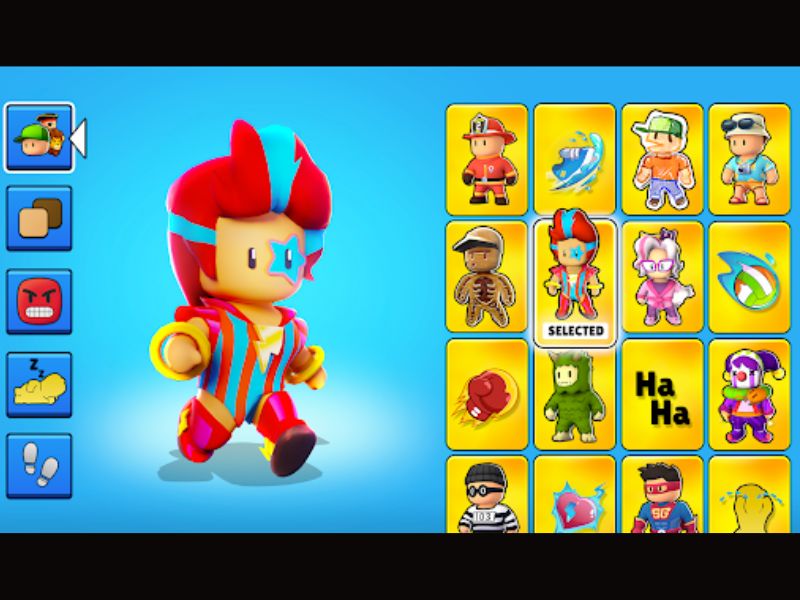 Tải Stumble Guys Mod Hack.Boats (Mod Menu, Skin, Unlimited Gems) V0.93 Tạo phong cách riêng cho nhân vật trong Stumble Guys Mod Hack.Boats