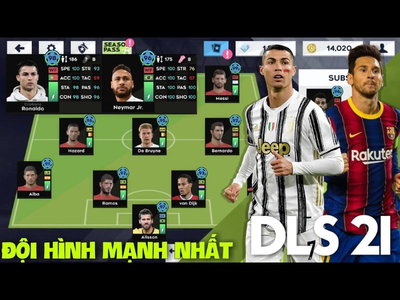 Vào vai người quản lý đội bóng trong Dream League Soccer 2021