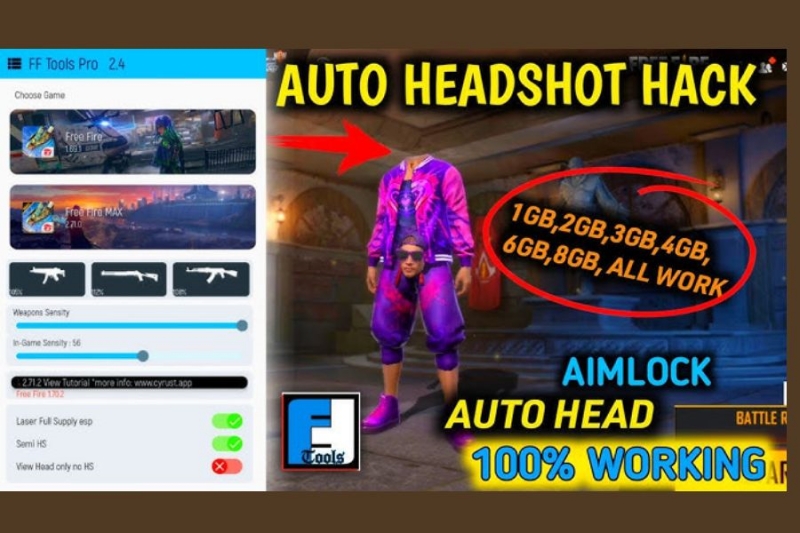 Tải FF Tools Pro APK v3.2 Miễn Phí Cho Android Những Tính Năng Đột Phá Chỉ Có Trên Phiên Bản FF Tools Pro Hack