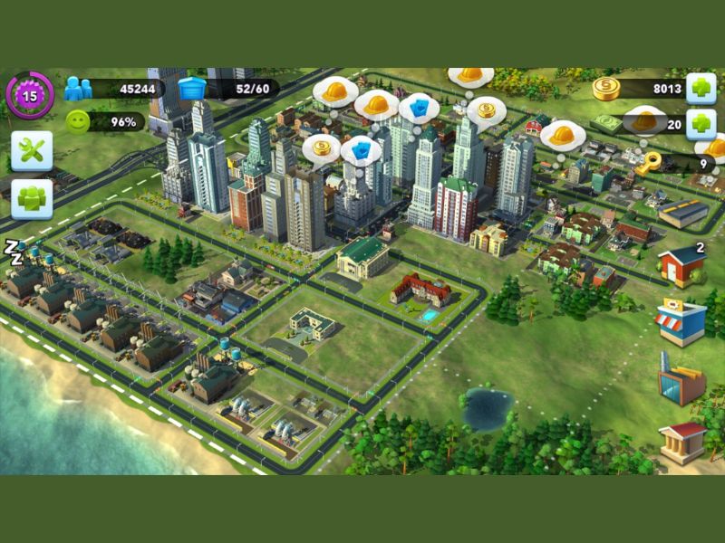 Trở thành thị trưởng xây dựng thành phố trong SimCity BuildIt MOD APK 