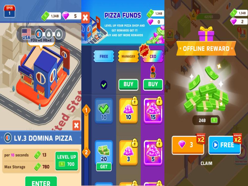 Tải Pizza Ready MOD APK (Vô Hạn Tiền, Kim Cương) V54.2.0 Âm Thanh Sống Động, Tăng Cảm Giác Chân Thực