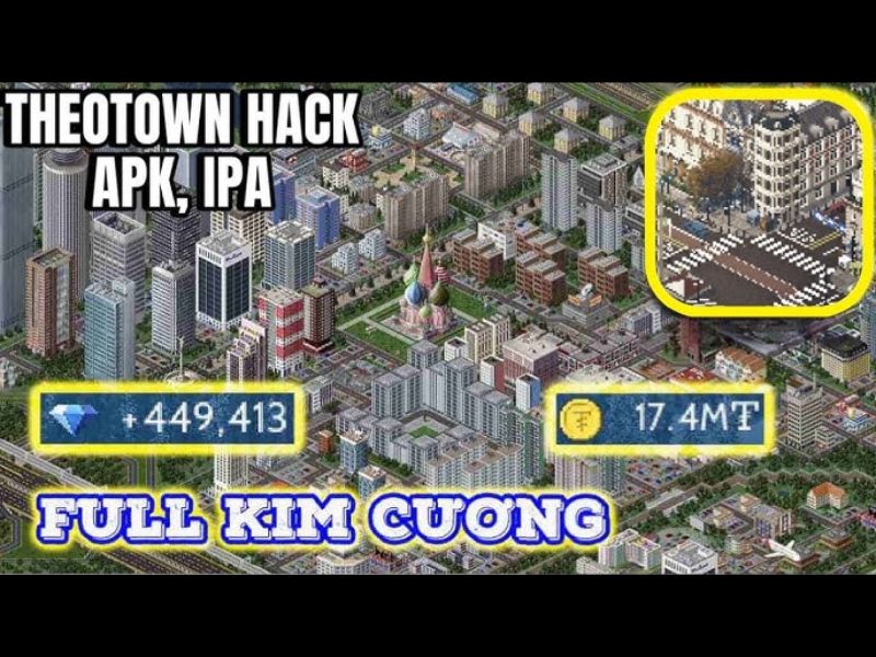 Tải Theotown Mod APK (Vô Hạn Tiền, Kim Cương) v1.12.47a Theotown Mod APK Có Gì Khác So Với Bản Gốc?