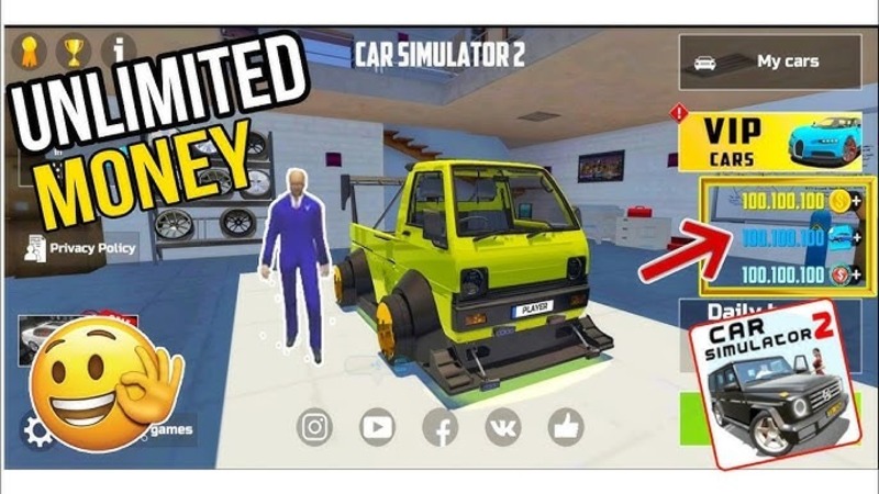 Hướng Dẫn Cài Đặt Car Simulator 2 MOD APK