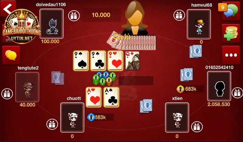 Mục tiêu của từng nhóm game bài